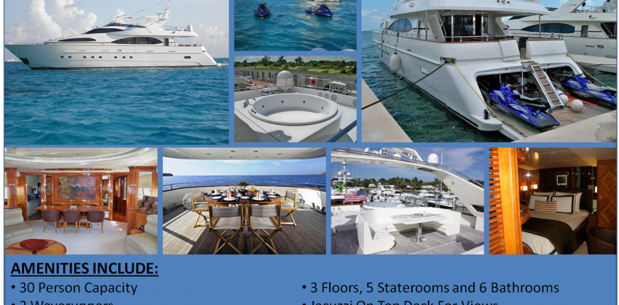 100′ Azumut Luxury Mega Yacht