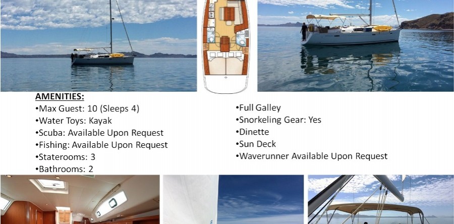 43′ Beneteau Sailing Yacht