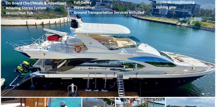 85′ Azimut With Flybridge Luxury Yacht
