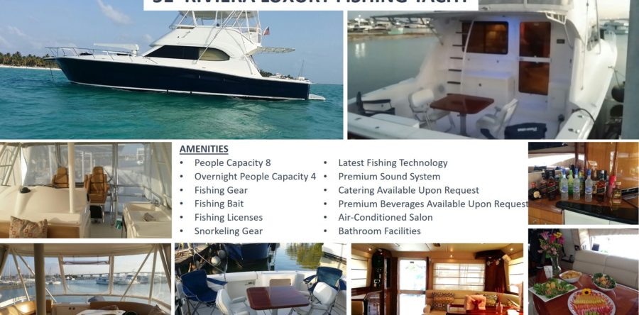 51’ Riviera Fishing Boat Luxury Yacht