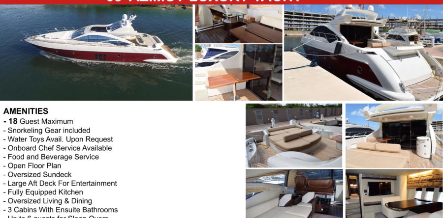 68’ Azimut Luxury Yacht