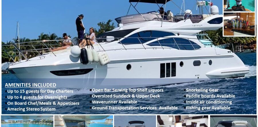 48′ Azimut With Flybridge Luxury Yacht