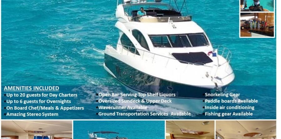 64′ Sunseeker Manhattan Luxury Yacht