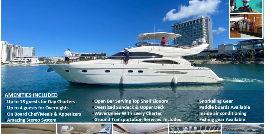 62’ Viking With Flybridge Luxury Yacht