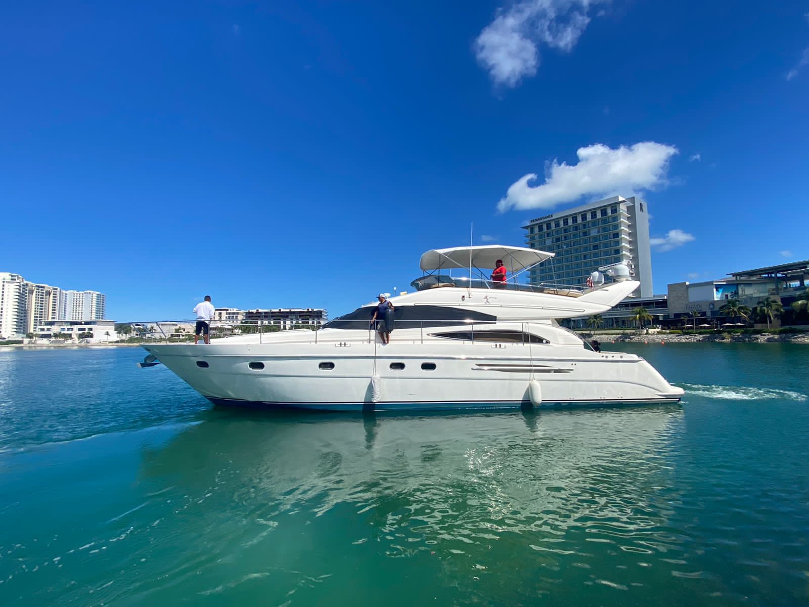 Yacht services for USA travelers Cancun